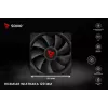 CPU oro aušintuvas SAVIO Vortex X2 Juoda – 120 mm ventiliatorius, 157 mm aukštis, PWM, suderinamas su LGA 2066