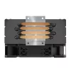 CPU oro aušintuvas SAVIO Vortex X2 Juoda – 120 mm ventiliatorius, 157 mm aukštis, PWM, suderinamas su LGA 2066