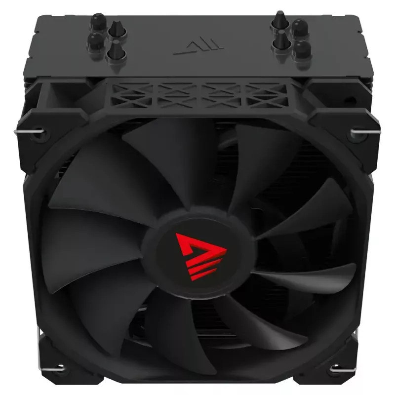 CPU oro aušintuvas SAVIO Vortex X2 Juoda – 120 mm ventiliatorius, 157 mm aukštis, PWM, suderinamas su LGA 2066