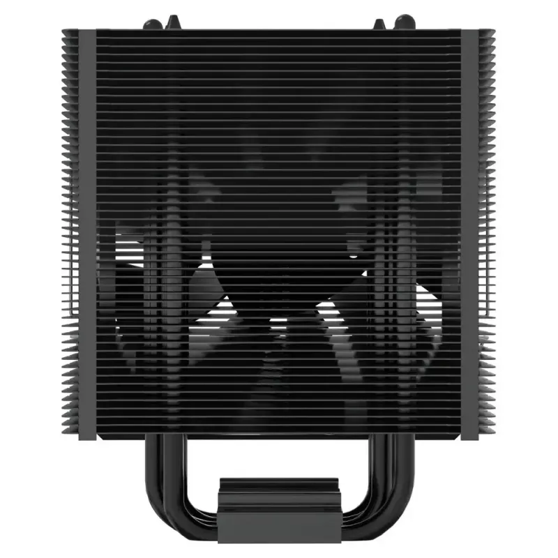 CPU oro aušintuvas SAVIO Vortex X2 Juoda – 120 mm ventiliatorius, 157 mm aukštis, PWM, suderinamas su LGA 2066