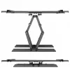 Sieninis TV laikiklis MACLEAN MC-881 37–85 colių televizoriams, VESA iki 600x400, apkrova 60 kg, juodas