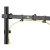 Monitoriaus laikiklis MACLEAN MC-883 — stalo spaustukas 32 colių (81,3 cm), VESA 75x100, iki 8 kg, juodas