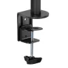 Monitoriaus laikiklis MACLEAN MC-883 — stalo spaustukas 32 colių (81,3 cm), VESA 75x100, iki 8 kg, juodas
