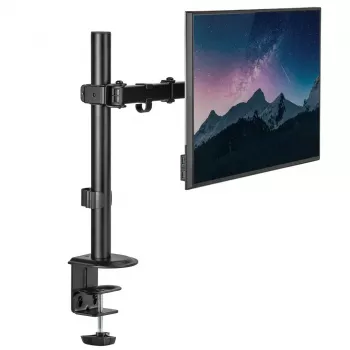 Stalinis monitoriaus laikiklis MACLEAN MC-753N 17–32 colių ekranams, VESA 75x75 / 100x100, maks. 9 kg, pokrypis ±45°, pasukimas ±180°, reguliuojamas aukštis
