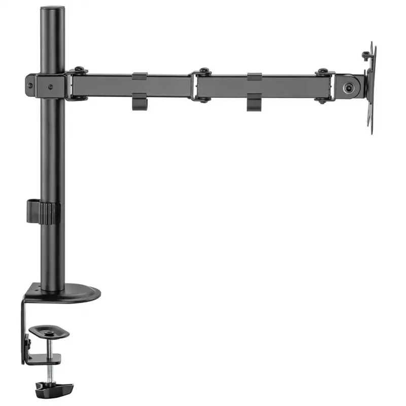 Stalinis monitoriaus laikiklis MACLEAN MC-753N 17–32 colių ekranams, VESA 75x75 / 100x100, maks. 9 kg, pokrypis ±45°, pasukimas ±180°, reguliuojamas aukštis