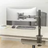 Stalinis monitoriaus laikiklis MACLEAN MC-753N 17–32 colių ekranams, VESA 75x75 / 100x100, maks. 9 kg, pokrypis ±45°, pasukimas ±180°, reguliuojamas aukštis