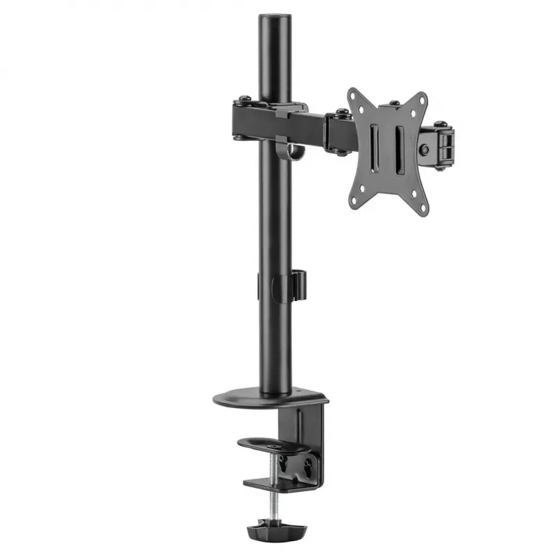 Stalinis monitoriaus laikiklis MACLEAN MC-753N 17–32 colių ekranams, VESA 75x75 / 100x100, maks. 9 kg, pokrypis ±45°, pasukimas ±180°, reguliuojamas aukštis