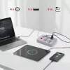 Kištukinis lizdas MACLEAN MCE393 W — 4 lizdai + 3×USB, 110–240V, 2,1A USB, 2500W, 3 m, baltas