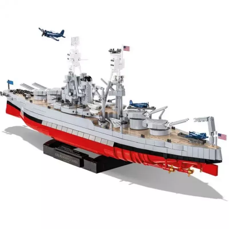Konstravimo rinkinys COBI Pennsylvania Class Battleship 2in1 Executive Edition 2088 vnt.