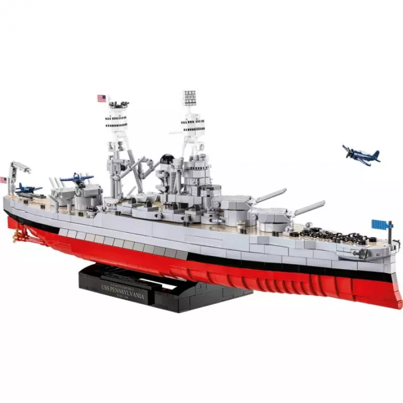 Konstravimo rinkinys COBI Pennsylvania Class Battleship 2in1 Executive Edition 2088 vnt.