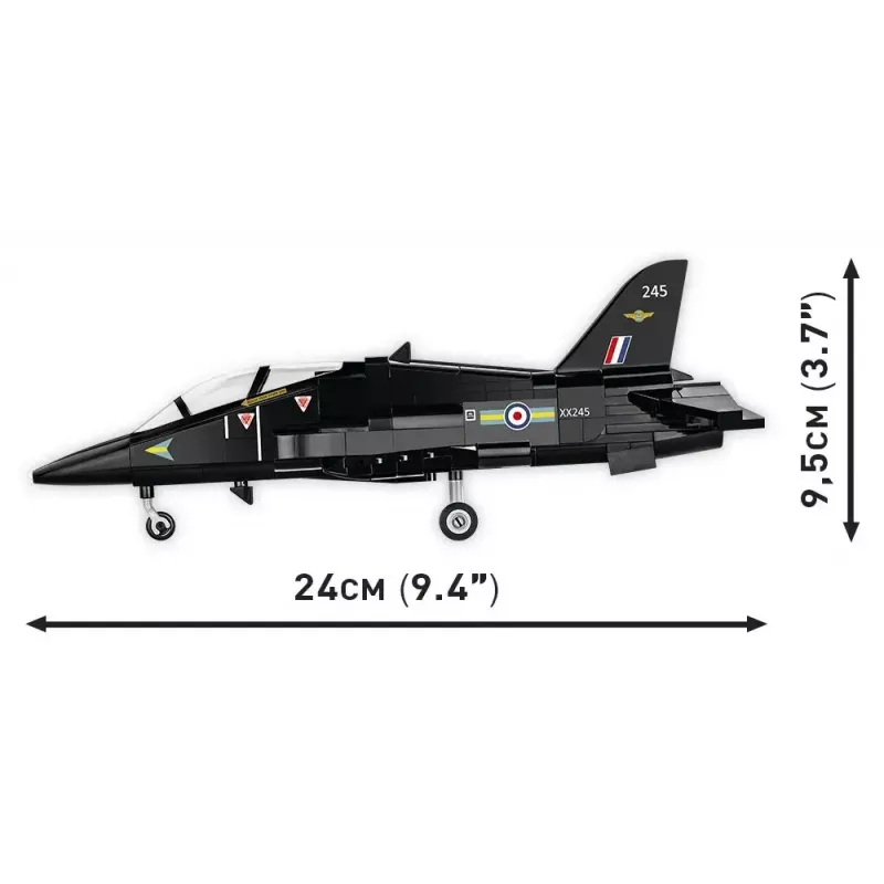 Konstruktorius Cobi BAe Hawk T1 modelio rinkinys 5845 detalės, Cobi