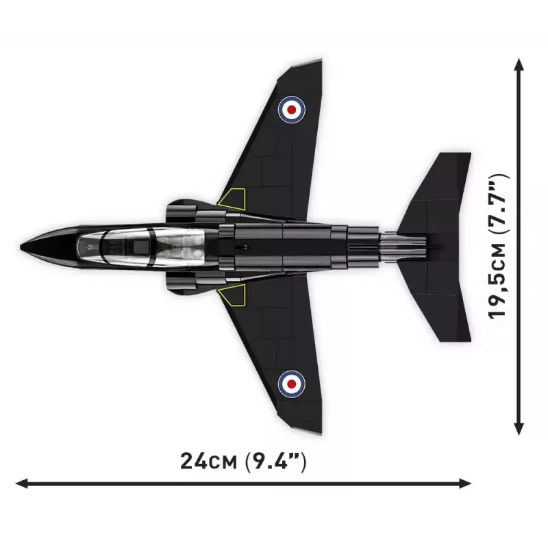 Konstruktorius Cobi BAe Hawk T1 modelio rinkinys 5845 detalės, Cobi