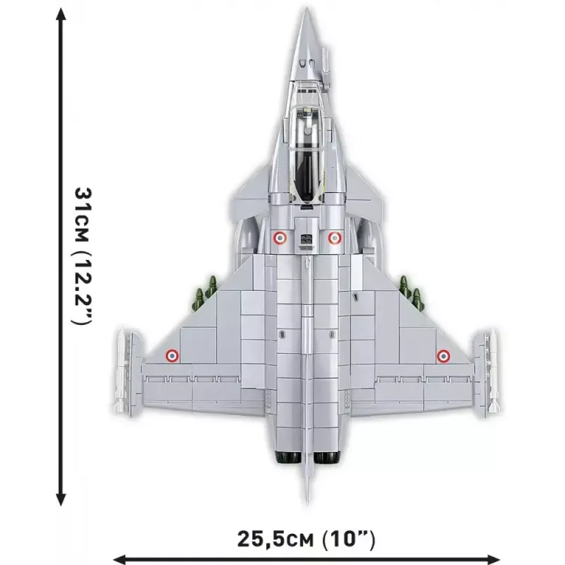 Statybinių blokelių rinkinys Cobi Rafale C 551 vnt. modelis COBl-5901