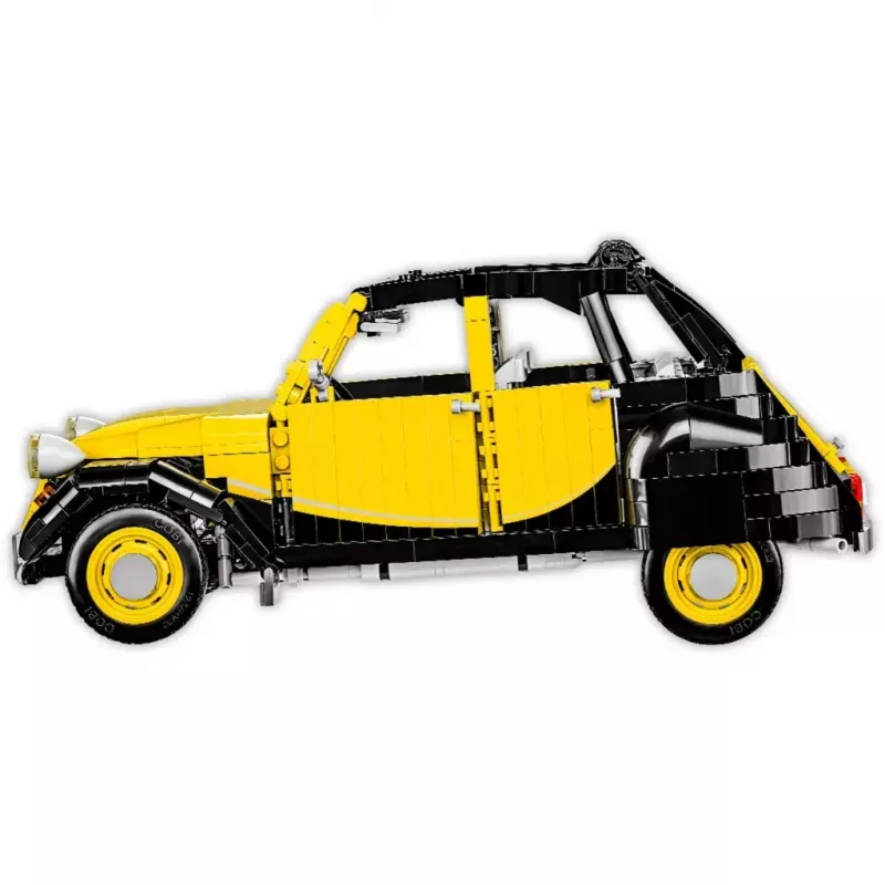 Konstruktorius Cobi Citroën 2CV Charleston 1:12 mastelio modelis, konstravimo rinkinys