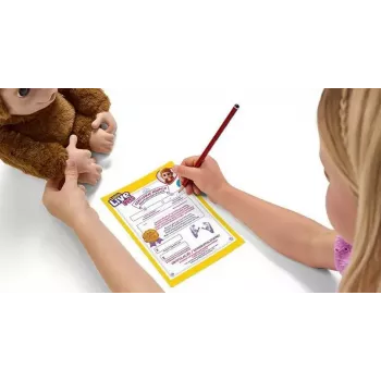 Interaktyvus žaislas Cobi Little Live Pets Monkey MO-26613 — interaktyvus gyvūnėlio žaislas su garsais ir judesiais