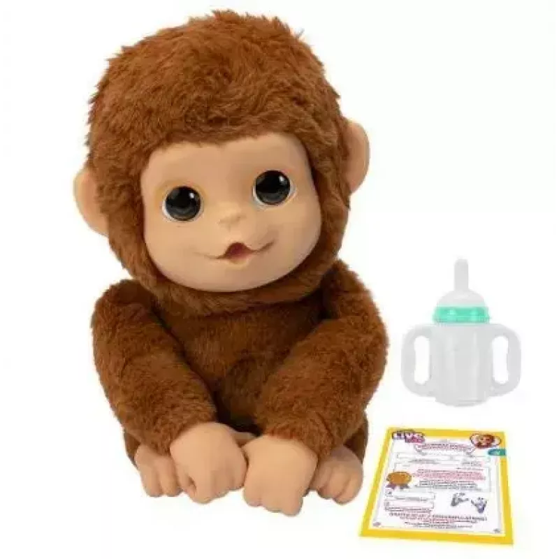 Interaktyvus žaislas Cobi Little Live Pets Monkey MO-26613 — interaktyvus gyvūnėlio žaislas su garsais ir judesiais