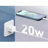 USB-C Mini Įkroviklis Aukey PA-F5 20W PD — Kompaktiškas 20W PD Greitasis Įkroviklis