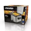 Gilioji gruzdintuvė Mesko Home MS 4910 Viena 1,5 l 900 W Juoda Satino plienas
