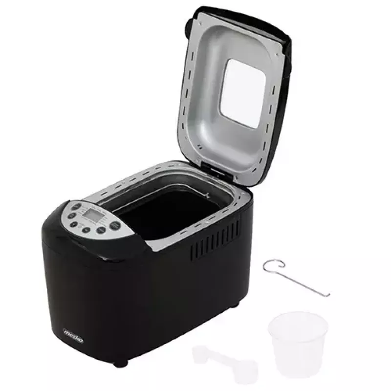 Duonkepė Mesko Home MS 6022 850 W juoda skaitmeninis laikmatis