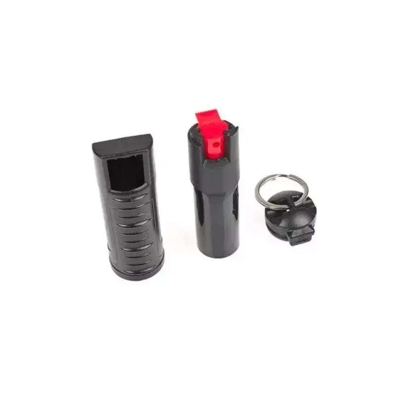 Asmeninės apsaugos pipirinis gelis GUARD YC-10014, 20 ml, gelis, 2 000 000 SHU, juodas, raktų pakabukas