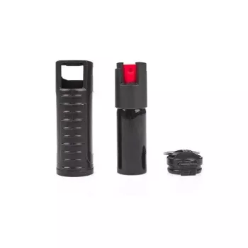 Asmeninės apsaugos pipirinis gelis GUARD YC-10014, 20 ml, gelis, 2 000 000 SHU, juodas, raktų pakabukas