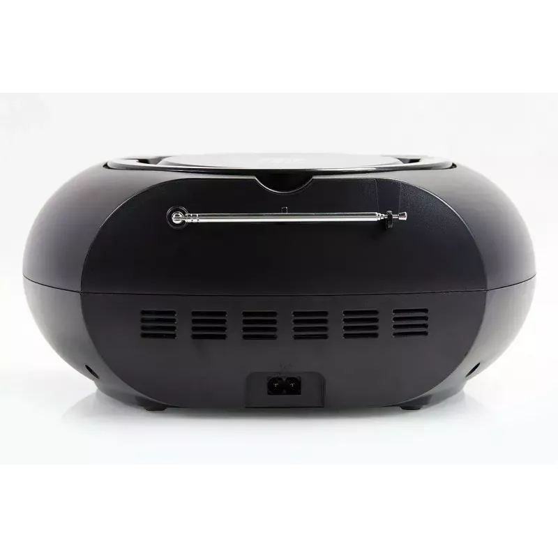 Nešiojamas boombox MANTA BBX007 su Bluetooth 5.0, FM radiju (87.5–108 MHz), LCD, teleskopine antena