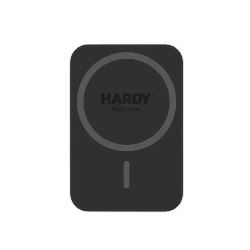 Automobilinis belaidis įkroviklis 3MK HARDY MagCharger — Auto USB-C 5/9 V, greitas belaidis įkrovimas, juodas