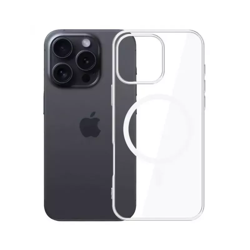 Dėklas 3MK Clear MagCase pro skirtas Apple iPhone 16 Pro permatomas