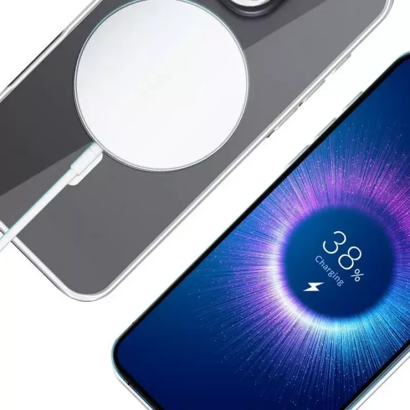 Dėklas 3MK Clear MagCase pro skirtas Apple iPhone 16 Pro permatomas