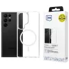Apsauginis telefono dėklas 3MK Armor MagCase, skirtas Samsung Galaxy S25 Ultra – patvarus, lengvas, suderinamas su magnetiniais priedais