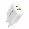 USB-C įkroviklis everActive SC-370Q 25W QC3.0 USB greitasis įkrovimas
