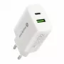USB-C įkroviklis everActive SC-370Q 25W QC3.0 USB greitasis įkrovimas
