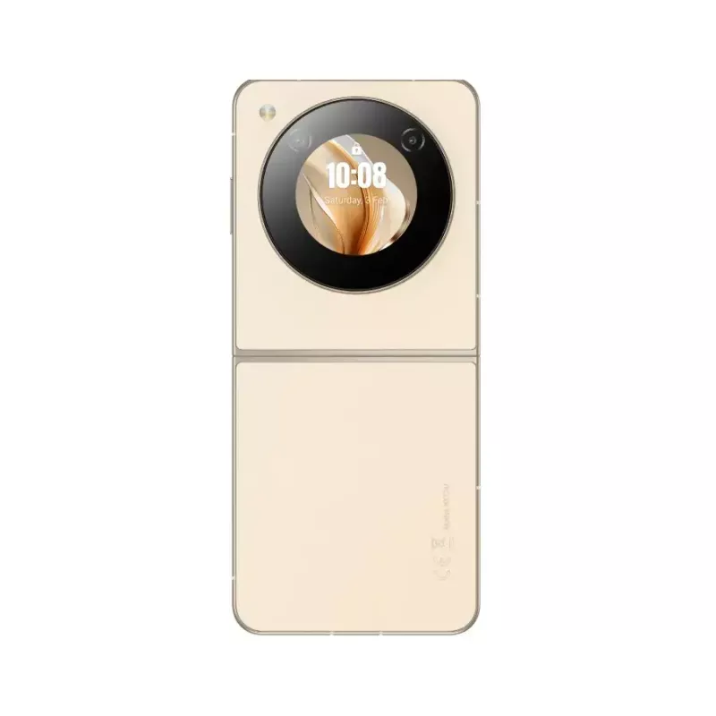 Išmanusis telefonas NUBIA Flip rinkinys su dėklu, ausinėmis ir aušintuvu (juodas)