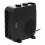 Ventiliatorinis elektrinis patalpų šildytuvas Adler AD 7725B, 2000 W, 2 galios lygiai, reguliuojamas termostatas, juodas