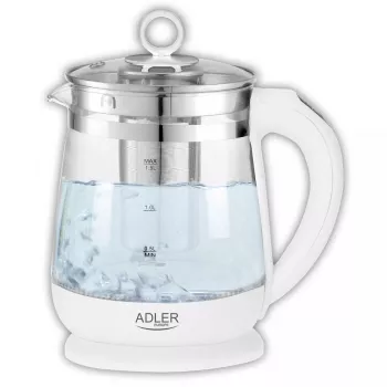 Elektrinis virdulys Adler AD 1299 1,5 l 1850 W Baltas