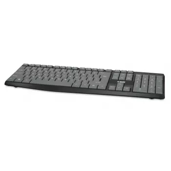 Laidinė USB klaviatūra IBOX Eris IKC2010G — pilno dydžio 105 klavišai, USB, pilka/juoda, atspari vandeniui, 1,8 m laidas