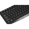 Laidinė USB klaviatūra IBOX Eris IKC2010B — viso dydžio 105 klavišų, USB, atspari vandeniui, juoda