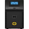 UPS ORVALDI ID1K5CH 1,5 kVA (900 W) linijinės sąveikos, 24 V baterija, LCD, USB, kompaktiškas juodas