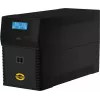 UPS ORVALDI ID1K5CH 1,5 kVA (900 W) linijinės sąveikos, 24 V baterija, LCD, USB, kompaktiškas juodas