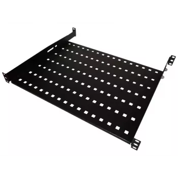 Stovo lentyna Alantec SA-P-19-1U-550-4-C-02 juoda plieninė 19 col. 550 mm