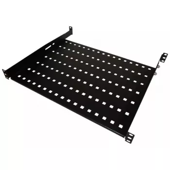 Stovo lentyna Alantec SA-P-19-1U-550-4-C-02 juoda plieninė 19 col. 550 mm