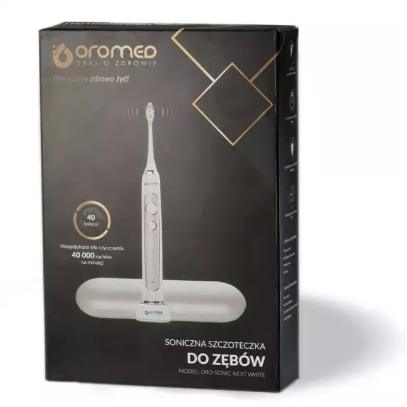Soninis dantų šepetėlis ORO-MED ORO-SONIC NEXT WHITE