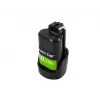 Belaidžio įrankio baterija Green Cell PTBO12V3 — Li‑Ion 3 Ah, matmenys 5,1×4,7×8,6 cm
