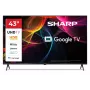 Sharp 43HL4265E televizorius 109,2 cm (43 colių) 4K Ultra HD išmanusis televizorius Wi-Fi juoda