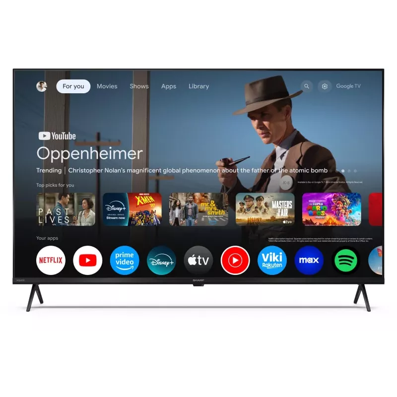 Sharp 55HL4265E TV 139.7 cm (55 col.) 4K Ultra HD išmanusis televizorius Wi-Fi juodas