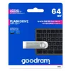 Goodram USB UNO3-0640S0R11 USB atmintinė 64 GB USB Type-A 3.2 Gen 1 (3.1 Gen 1) Sidabrinė