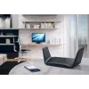 NETGEAR Nighthawk AXE7800 WiFi maršrutizatorius (RAXE300), Wi-Fi 6 (802.11ax), Tri-band (2,4 GHz / 5 GHz / 5 GHz), Ethernet LAN, juoda, nešiojamas maršrutizatorius