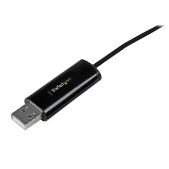StarTech.com KM perjungimo laidas su failų perkėlimu, skirtas Mac ir PC – USB 2.0
