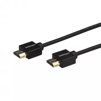 StarTech.com 2 m HDMI 2.0 laidas, 4K 60 Hz Premium sertifikuotas didelės spartos HDMI laidas su eternetu, Ultra HD HDMI laidas, ilgas HDMI laidas / kabelis televizoriui / monitoriui / nešiojamam kompiuteriui / asmeniniam kompiuteriui, HDMI į HDMI vaizdo