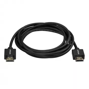 StarTech.com 2 m HDMI 2.0 laidas, 4K 60 Hz Premium sertifikuotas didelės spartos HDMI laidas su eternetu, Ultra HD HDMI laidas, ilgas HDMI laidas / kabelis televizoriui / monitoriui / nešiojamam kompiuteriui / asmeniniam kompiuteriui, HDMI į HDMI vaizdo